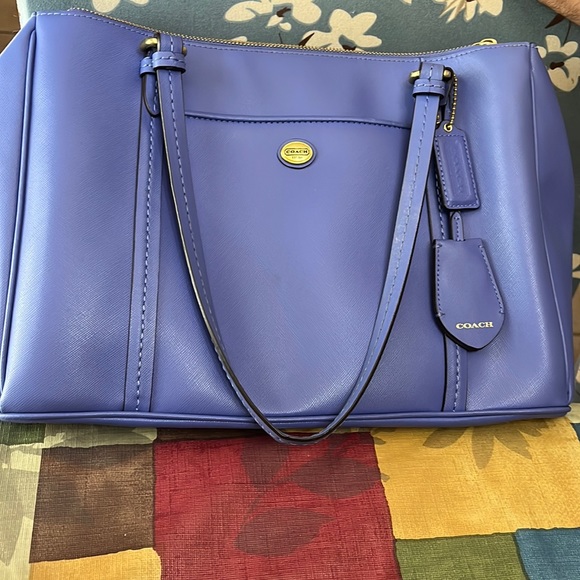 Authentic Coach tote - Picture 1 of 4